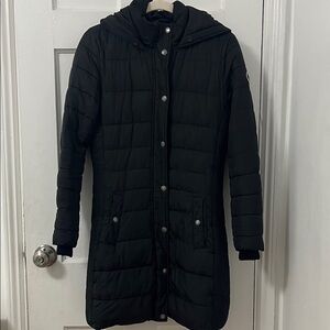 Abercrombie & Fitch Black Puffer Jacket